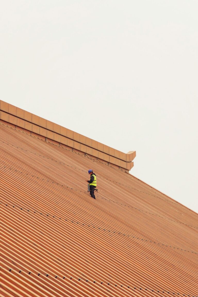 A residential roof with solar panels, snow guards, layered underlayment, and an attic ventilation detail.